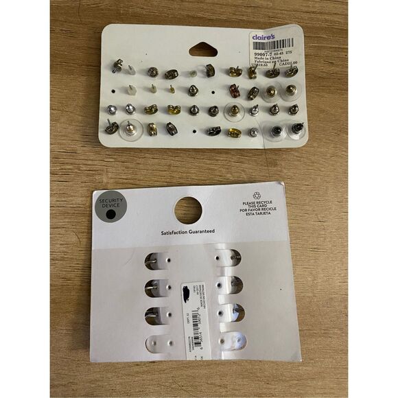 Claire's /Time & Tru Assorted Earrings Lot- Over 20 Pairs - Picture 2 of 4